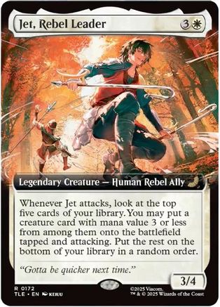 Image of Jet, Rebel Leader (Extended Art) [Avatar: The Last Airbender: Eternal-Legal]