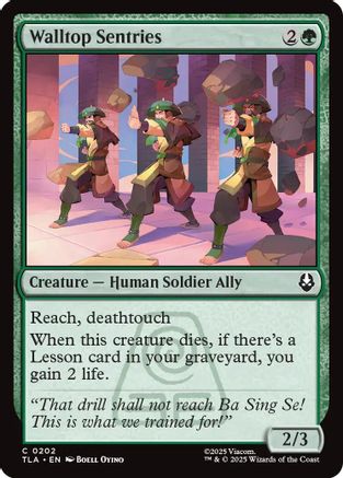 Image of Walltop Sentries [Avatar: The Last Airbender]
