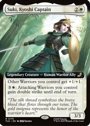 Image of Suki, Kyoshi Captain (Extended Art) [Avatar: The Last Airbender: Eternal-Legal]