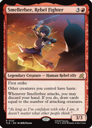 Image of Smellerbee, Rebel Fighter [Avatar: The Last Airbender: Eternal-Legal]