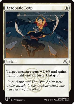 Image of Acrobatic Leap [Avatar: The Last Airbender: Eternal-Legal]