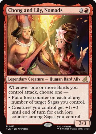 Image of Chong and Lily, Nomads [Avatar: The Last Airbender: Eternal-Legal]