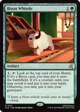 Image of Bison Whistle [Avatar: The Last Airbender: Eternal-Legal]