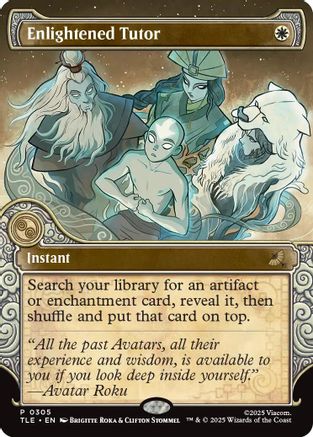 Image of Enlightened Tutor (Showcase) [Avatar: The Last Airbender: Eternal-Legal]