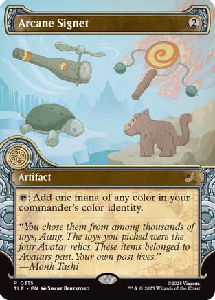 Image of Arcane Signet (Showcase) [Avatar: The Last Airbender: Eternal-Legal]