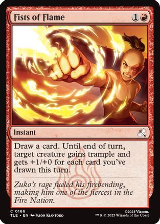 Image of Fists of Flame [Avatar: The Last Airbender: Eternal-Legal]