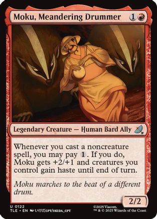 Image of Moku, Meandering Drummer [Avatar: The Last Airbender: Eternal-Legal]