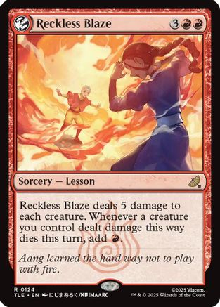 Image of Reckless Blaze [Avatar: The Last Airbender: Eternal-Legal]
