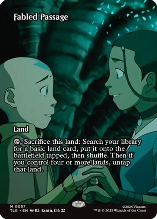Image of Fabled Passage (Borderless) [Avatar: The Last Airbender: Eternal-Legal]