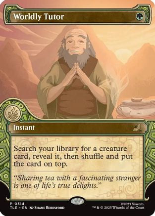 Image of Worldly Tutor (Showcase) [Avatar: The Last Airbender: Eternal-Legal]