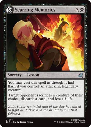 Image of Scarring Memories [Avatar: The Last Airbender: Eternal-Legal]