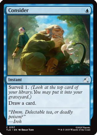 Image of Consider [Avatar: The Last Airbender: Eternal-Legal]