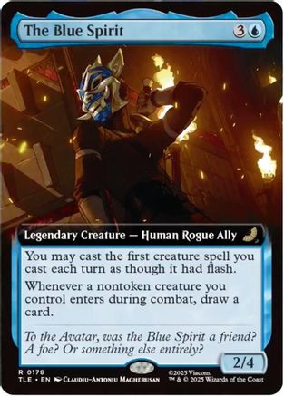 Image of The Blue Spirit (Extended Art) [Avatar: The Last Airbender: Eternal-Legal]