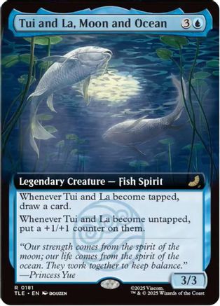 Image of Tui and La, Moon and Ocean (Extended Art) [Avatar: The Last Airbender: Eternal-Legal]