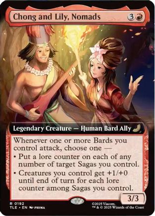 Image of Chong and Lily, Nomads (Extended Art) [Avatar: The Last Airbender: Eternal-Legal]