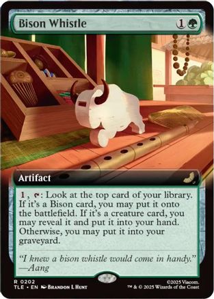 Image of Bison Whistle (Extended Art) [Avatar: The Last Airbender: Eternal-Legal]