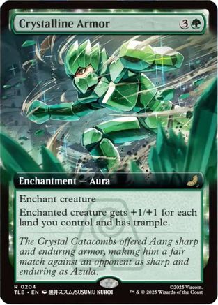Image of Crystalline Armor (Extended Art) [Avatar: The Last Airbender: Eternal-Legal]