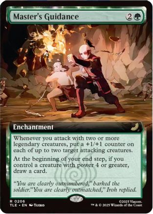 Image of Master's Guidance (Extended Art) [Avatar: The Last Airbender: Eternal-Legal]