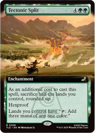 Image of Tectonic Split (Extended Art) [Avatar: The Last Airbender: Eternal-Legal]