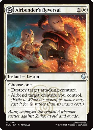 Image of Airbender's Reversal [Avatar: The Last Airbender]