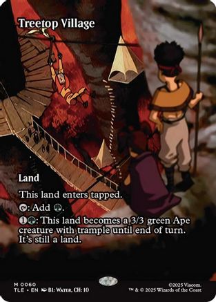 Image of Treetop Village (Borderless) [Avatar: The Last Airbender: Eternal-Legal]