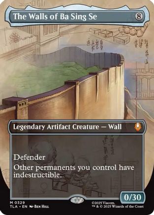 Image of The Walls of Ba Sing Se (Borderless) [Avatar: The Last Airbender]