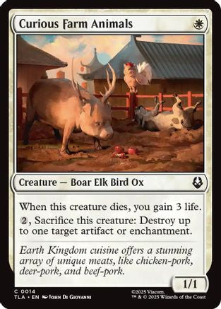 Image of Curious Farm Animals [Avatar: The Last Airbender]