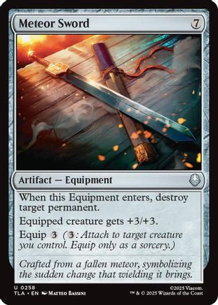 Image of Meteor Sword [Avatar: The Last Airbender]