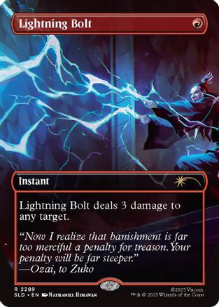 Image of Lightning Bolt (2289) (SLD-2289) - Secret Lair Drop Series