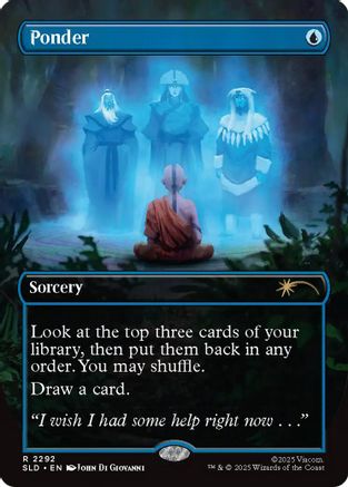 Image of Ponder (2292) (SLD-2292) - Secret Lair Drop Series