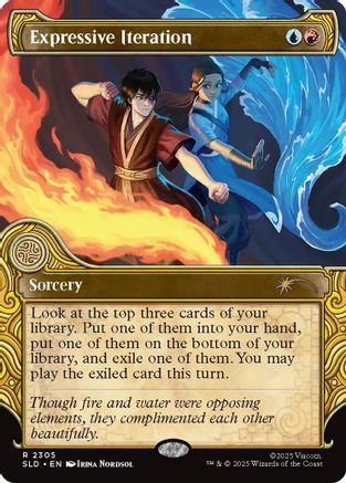 Image of Expressive Iteration (SLD-2305) - Secret Lair Drop Series