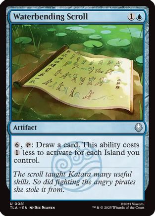 Image of Waterbending Scroll [Avatar: The Last Airbender]