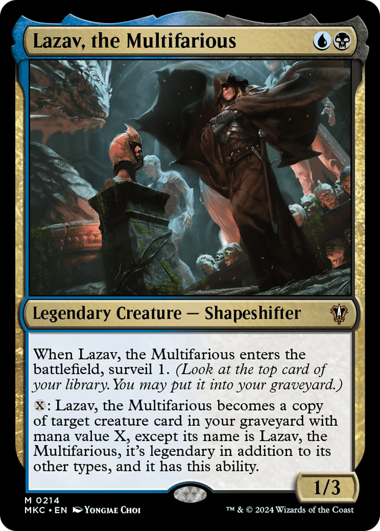 Image of Lazav, the Multifarious [Murders at Karlov Manor Commander]