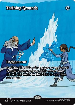 Image of Training Grounds (Borderless) [Avatar: The Last Airbender: Eternal-Legal]