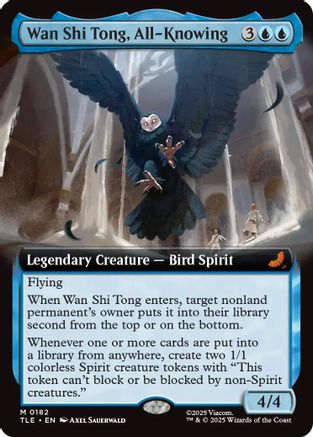 Image of Wan Shi Tong, All-Knowing (Extended Art) [Avatar: The Last Airbender: Eternal-Legal]