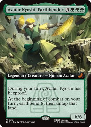 Image of Avatar Kyoshi, Earthbender (Extended Art) [Avatar: The Last Airbender: Eternal-Legal]