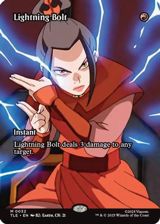 Image of Lightning Bolt (Borderless) [Avatar: The Last Airbender: Eternal-Legal]