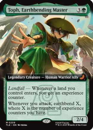 Image of Toph, Earthbending Master (Extended Art) [Avatar: The Last Airbender: Eternal-Legal]