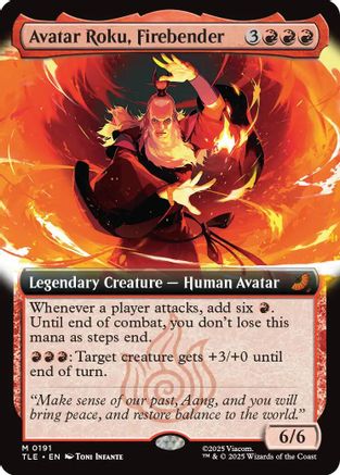 Image of Avatar Roku, Firebender (Extended Art) [Avatar: The Last Airbender: Eternal-Legal]