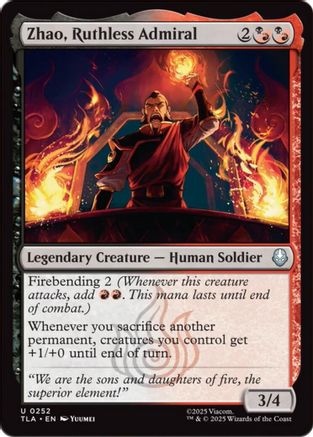 Image of Zhao, Ruthless Admiral [Avatar: The Last Airbender]