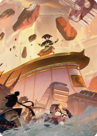 Image of Earthshape Art Card [Avatar: The Last Airbender Art Series]