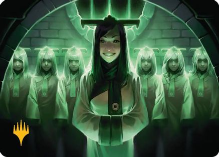 Image of Joo Dee, One of Many Art Card (Gold-Stamped Signature) [Avatar: The Last Airbender Art Series]