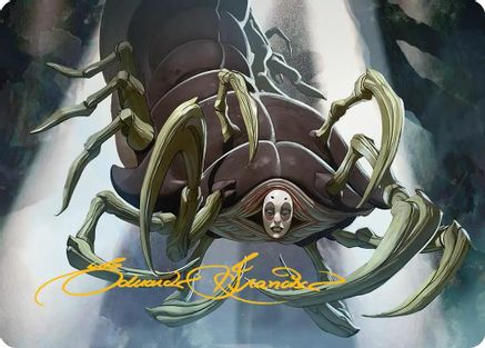Image of Koh, the Face Stealer Art Card (Gold-Stamped Signature) [Avatar: The Last Airbender Art Series]