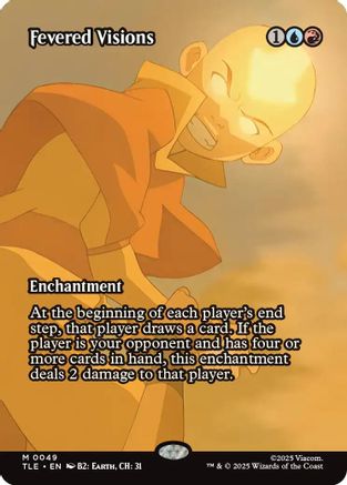 Image of Fevered Visions (Borderless) [Avatar: The Last Airbender: Eternal-Legal]