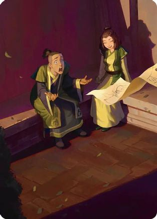 Image of Sokka and Suki Art Card [Avatar: The Last Airbender Art Series]
