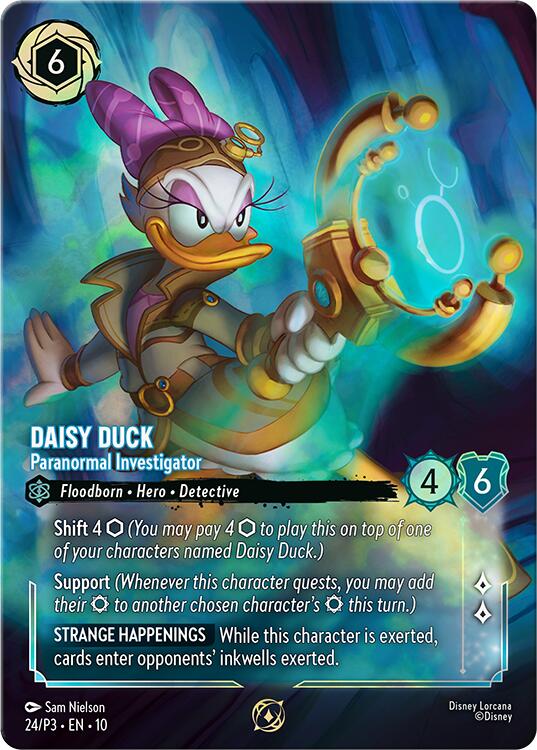 Image of Daisy Duck - Paranormal Investigator (Store Championship) (24) [Promo Cards]