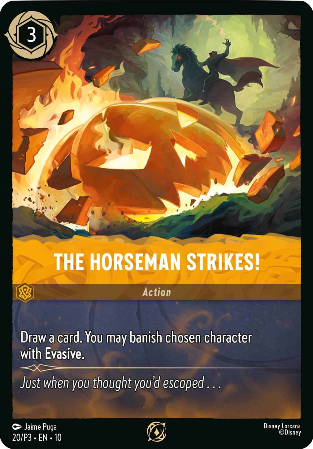 Image of The Horseman Strikes! (20) [Promo Cards]