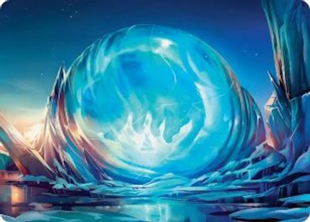 Image of Aang's Iceberg Art Card [Avatar: The Last Airbender Art Series]