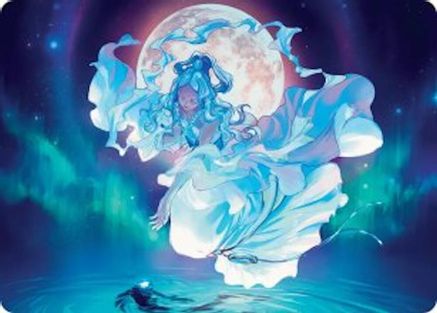 Image of Yue, the Moon Spirit Art Card [Avatar: The Last Airbender Art Series]