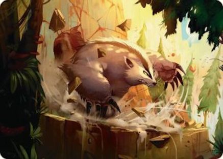 Image of Badgermole Art Card [Avatar: The Last Airbender Art Series]